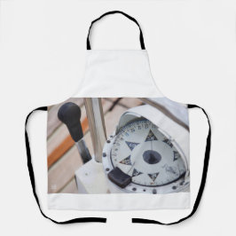 Een kompas om koers uit te zetten voor avontuur. schort