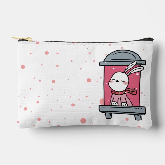 Een konijn bij het raam etui (Voorkant)