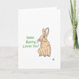 Een konijn houdt van je 1 Kaart
