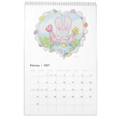 Een konijn houdt van je! Kalender 2026 (Feb 2027)