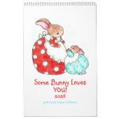 Een konijn houdt van je! Kalender 2026 (Hoes)