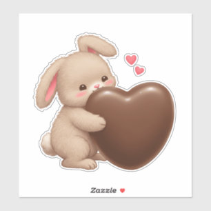 Een Konijn Houdt Van Jou Deze Pasen! Sticker
