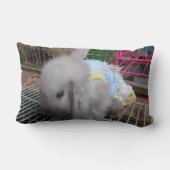 Een konijn in een dress kussen (Achterkant)