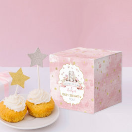 Een konijn is onderweg! paasweekend Baby shower Bedankdoosjes