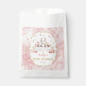 Een konijn is onderweg! paasweekend Baby shower Bedankzakje (Voorkant)