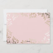 Een konijn kwam de foto geboorte aankondiging van  (Achterkant)