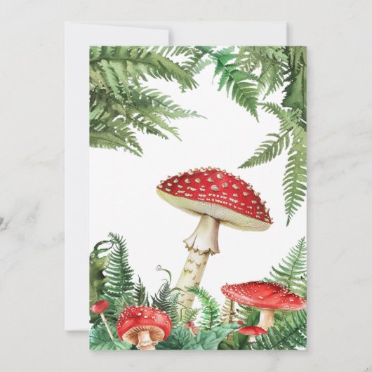 Een konijntje Baby shower Kaart (Achterkant)