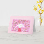 Een konijntje houdt van je konijnenkonijn, ik hou kaart (Gele Bloem)