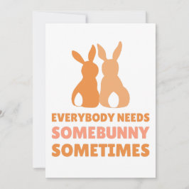 Een konijntje om van te houden – Paasfeest Kaart