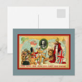 Eén koning, één vlag, één vloot, één imperium briefkaart (Voorkant / Achterkant)