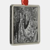 Een koningin metalen ornament (Rechts)