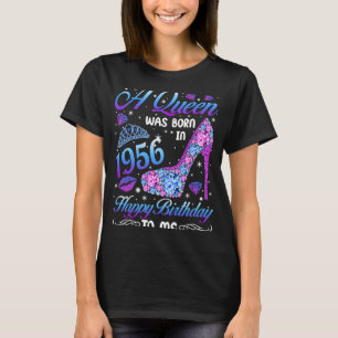 Een koningin werd geboren in 1956, 66th Birthday H T-shirt
