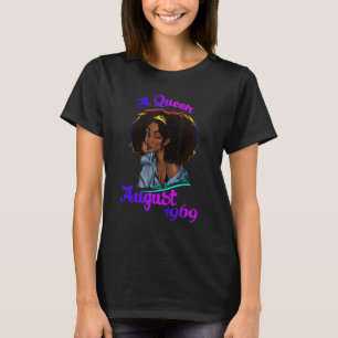 Een koningin werd geboren in augustus 1969 53ste v t-shirt