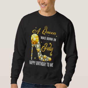 Een koningin werd geboren in juli Happy Birthday t Trui