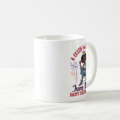 Een koningin werd geboren in juni 1960. koffiemok (Voorkant rechts)