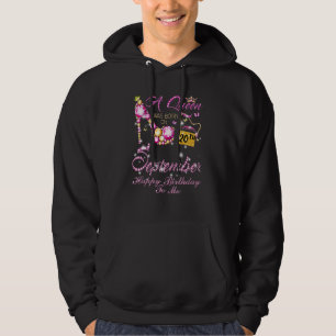 Een Koningin Werd Geboren In September 20 Septembe Hoodie