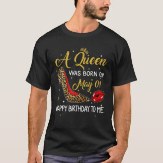 Een koningin werd geboren op 1 mei 2001 in de hoge t-shirt