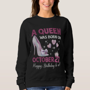 Een koningin werd geboren op 27 oktober, op de ver trui