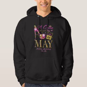 Een koningin werd geboren op 4 mei. hoodie