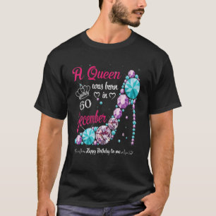 Een koningin werd geboren op 60 december 2010, vro t-shirt