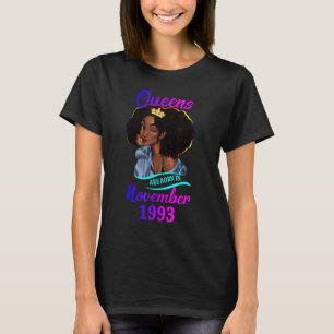 Een koningin wordt geboren in november 1993 Happy  T-shirt
