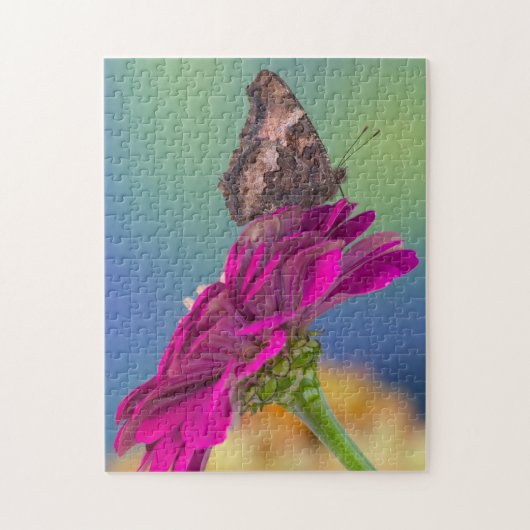 Een Koningsvlinder | Papilio Multicaudatus Legpuzzel (Verticaal)