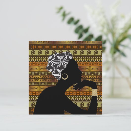 Een Koninklijk Elegant Evenement UITNODIGING (Staand voorkant)