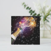 Een koninklijk elegante uitnodiging voor een feest (Staand voorkant)