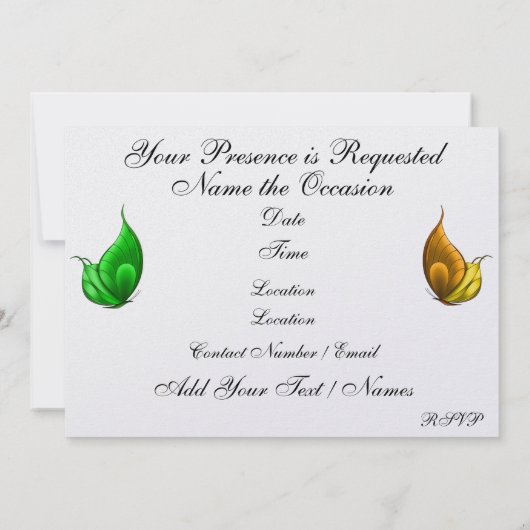 Een Koninklijk Evenement - SRF Kaart (Achterkant)