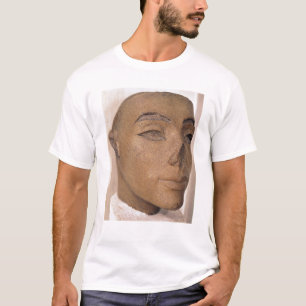 Een koninklijk hoofd, eventueel van Nefertiti, van T-shirt