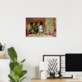 Een koninklijk paleis in Marokko Poster (Thuiskantoor)