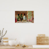 Een koninklijk paleis in Marokko Poster (Keuken)