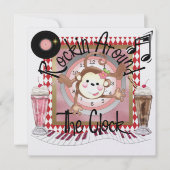 Een koninklijk Rockin' Party - SRF Kaart (Voorkant)