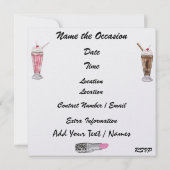 Een koninklijk Rockin' Party - SRF Kaart (Achterkant)