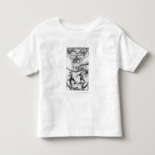 Een koninklijk spel in Tennis in de Jeu de Paume Kinder Shirts