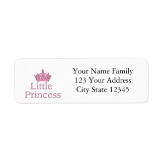 Een koninklijke Baby. Etiket