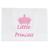 Een koninklijke Baby. Large Cadeautasje (Achterkant)