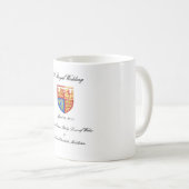 Een koninklijke bruiloft koffiemok (Voorkant rechts)