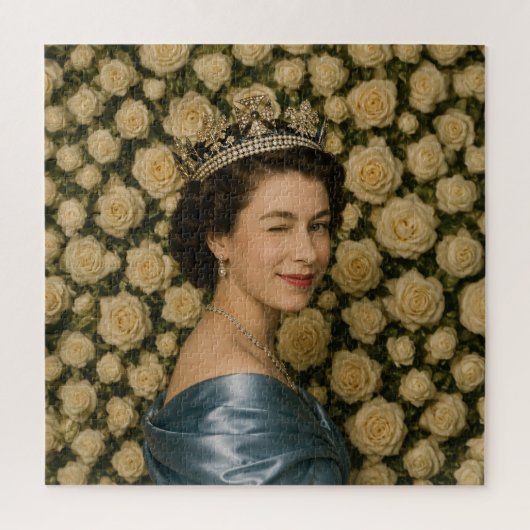 Een Koninklijke Knipoog Legpuzzel (Verticaal)