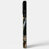 Een koninklijke krijger met een leeuwenvriend. Case-Mate iPhone case (Achterkant / Links)