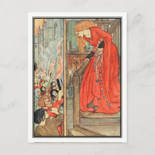 Een koninklijke prinses van Florence Harrison Briefkaart