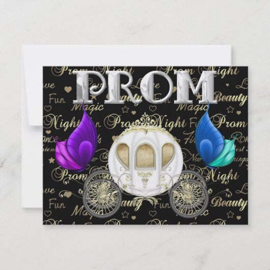 Een koninklijke prom party - SRF Kaart (Voorkant)