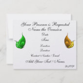 Een koninklijke prom party - SRF Kaart (Achterkant)