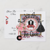 Een koninklijke prom party - SRF Kaart (Voorkant / Achterkant)