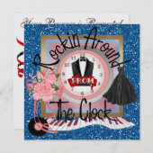 Een koninklijke prom party - SRF Kaart (Voorkant / Achterkant)