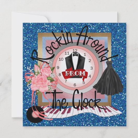 Een koninklijke prom party - SRF Kaart (Voorkant)