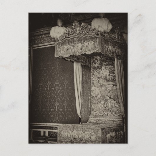 Een koninklijke slaapkamer, Château Versailles Briefkaart (Voorkant)