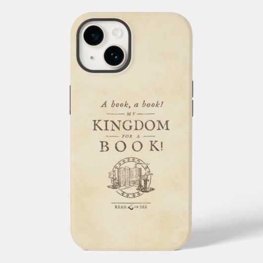 Een koninkrijk voor een paard... boek. Case-Mate iPhone case (Achterkant)