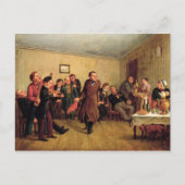 Een koopvaardijfeest uitnodiging briefkaart (Voorkant)