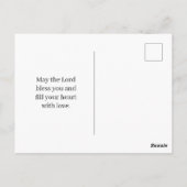Een koord van drie strengen, Prediker 4:12 Briefkaart (Achterkant)